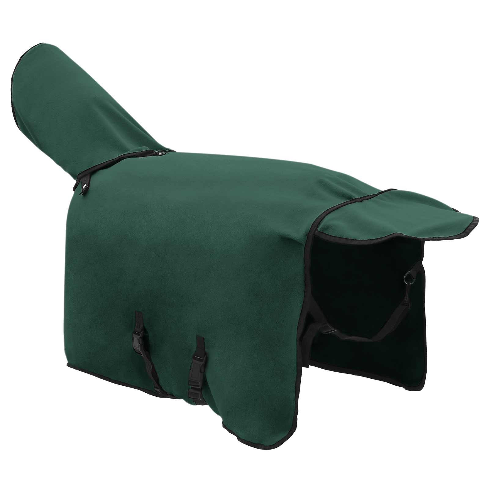 Paardendeken Volledig Donkergroen Polyester