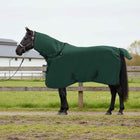 Paardendeken donkergroen polyester