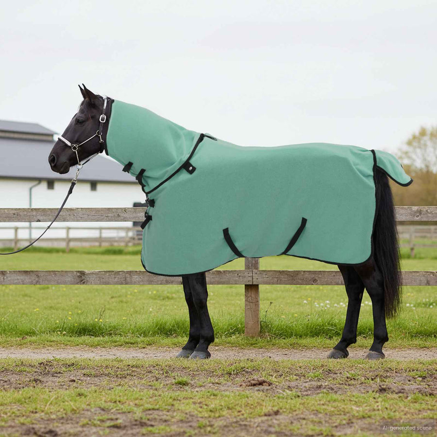 Paardendeken Speciale Groen Polyester