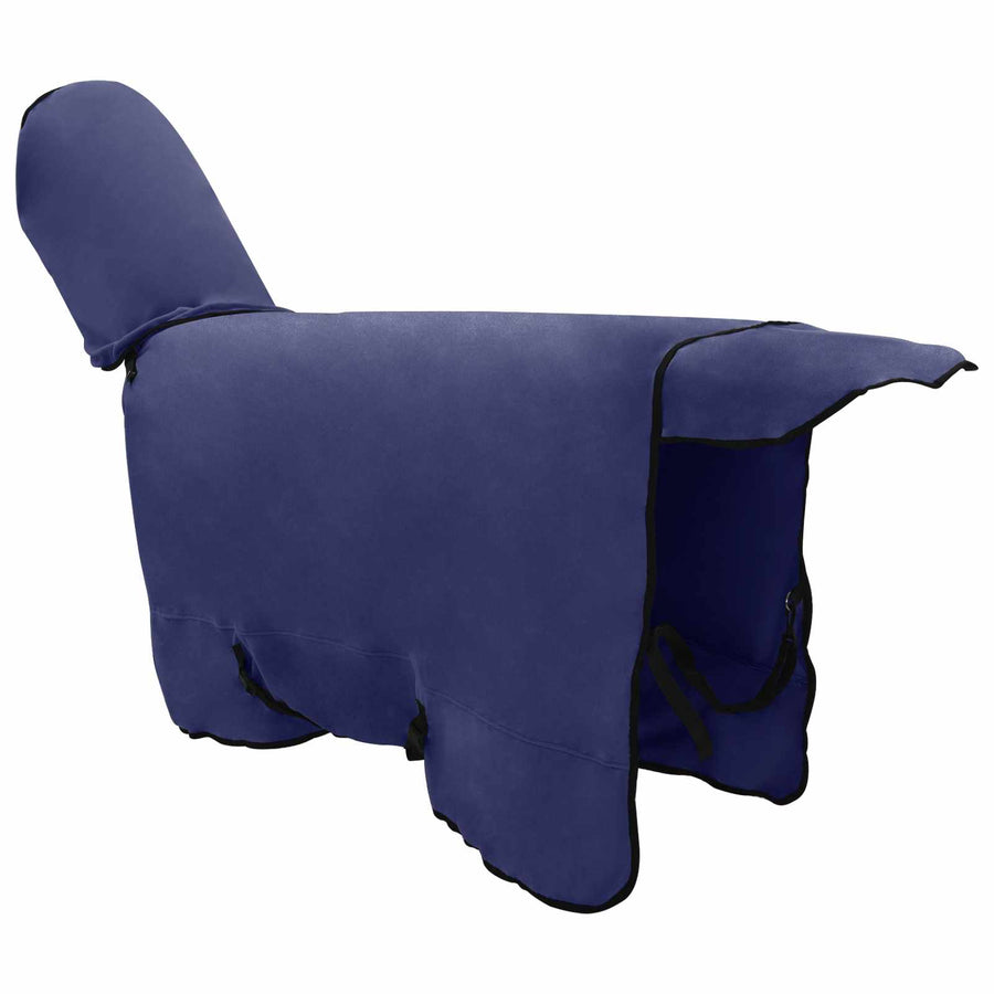 Paardendeken Marineblauw Polyester