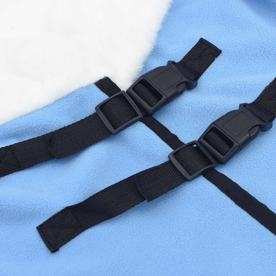Paardendeken Volledige Aqua 125 cm Polar fleece