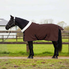 Horse Rug Full Dark Brown 115 cm Polar fleece