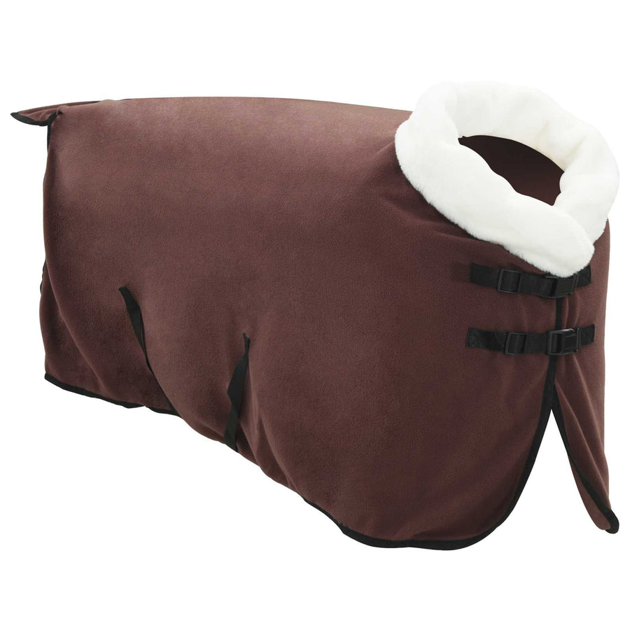 Paardendeken Volledig Donkerbruin 115 cm Polar fleece