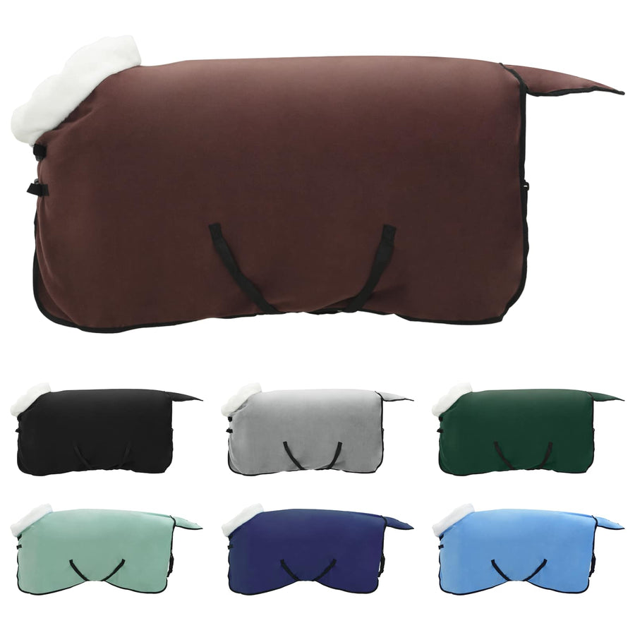 Paardendeken Volledig Donkerbruin 115 cm Polar fleece