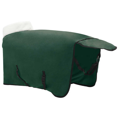 Paardendeken Volledig Donkergroen 85 cm Polar fleece