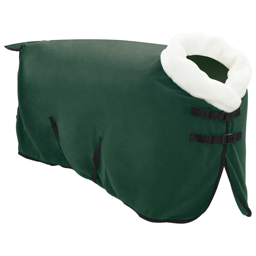 Paardendeken Volledig Donkergroen 95 cm Polar fleece