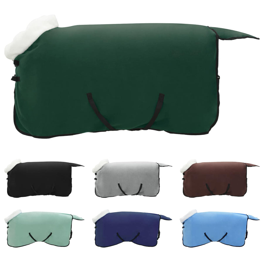 Paardendeken Volledig Donkergroen 95 cm Polar fleece