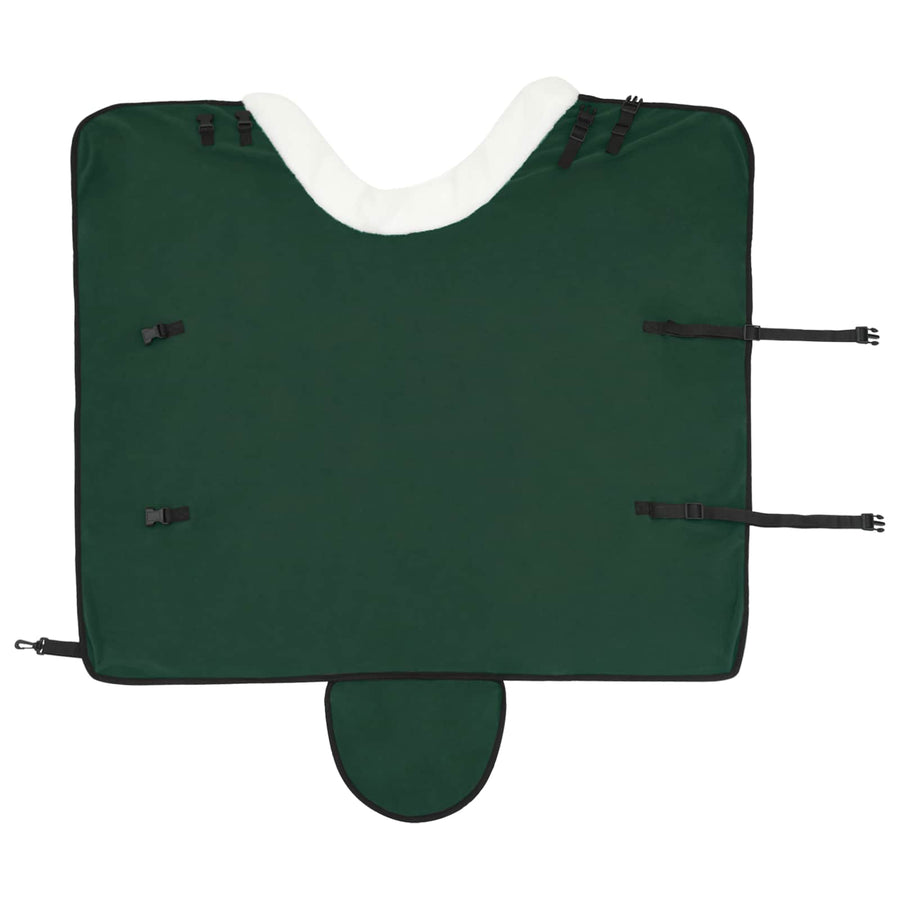 Paardendeken Volledig Donkergroen 105 cm Polar fleece