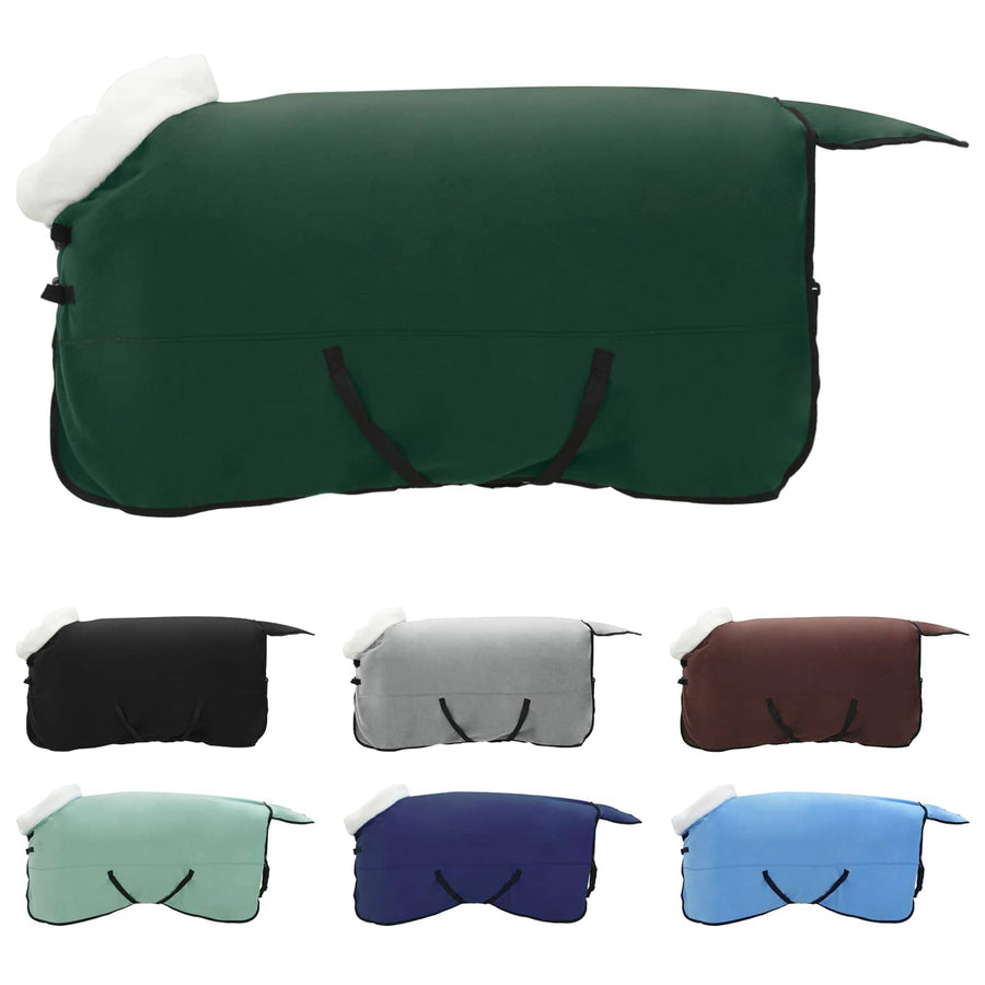 Paardendeken Volledig Donkergroen 145 cm Polar fleece