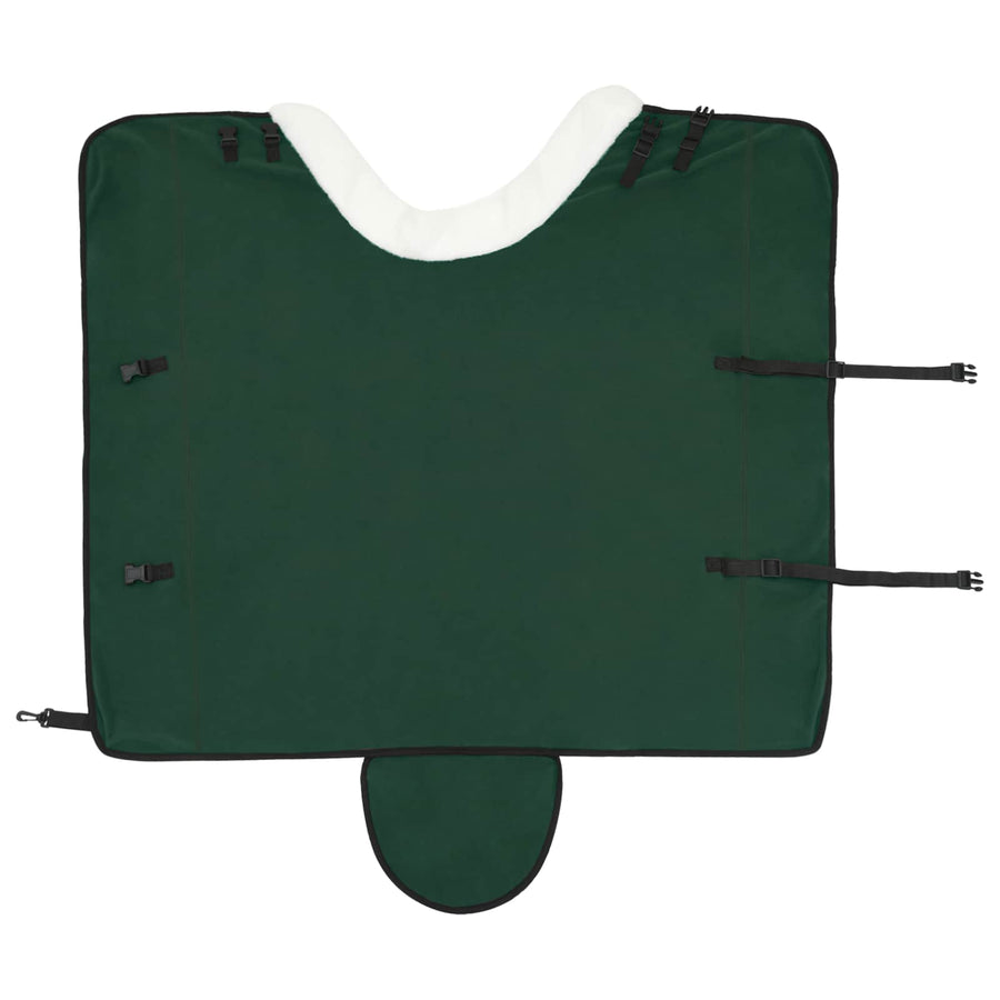 Paardendeken Volledig Donkergroen 145 cm Polar fleece