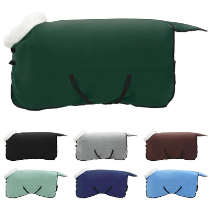 Paardendeken Volledig Donkergroen 165 cm Polar fleece