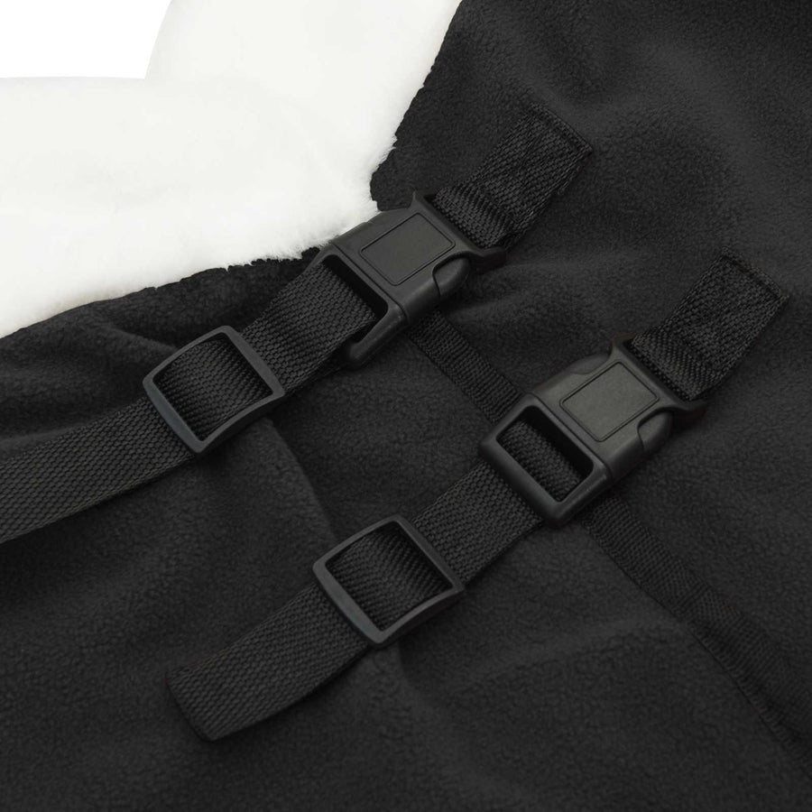 Paardendeken Zwart 75 cm Polar fleece