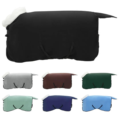 Paardendeken Zwart 75 cm Polar fleece