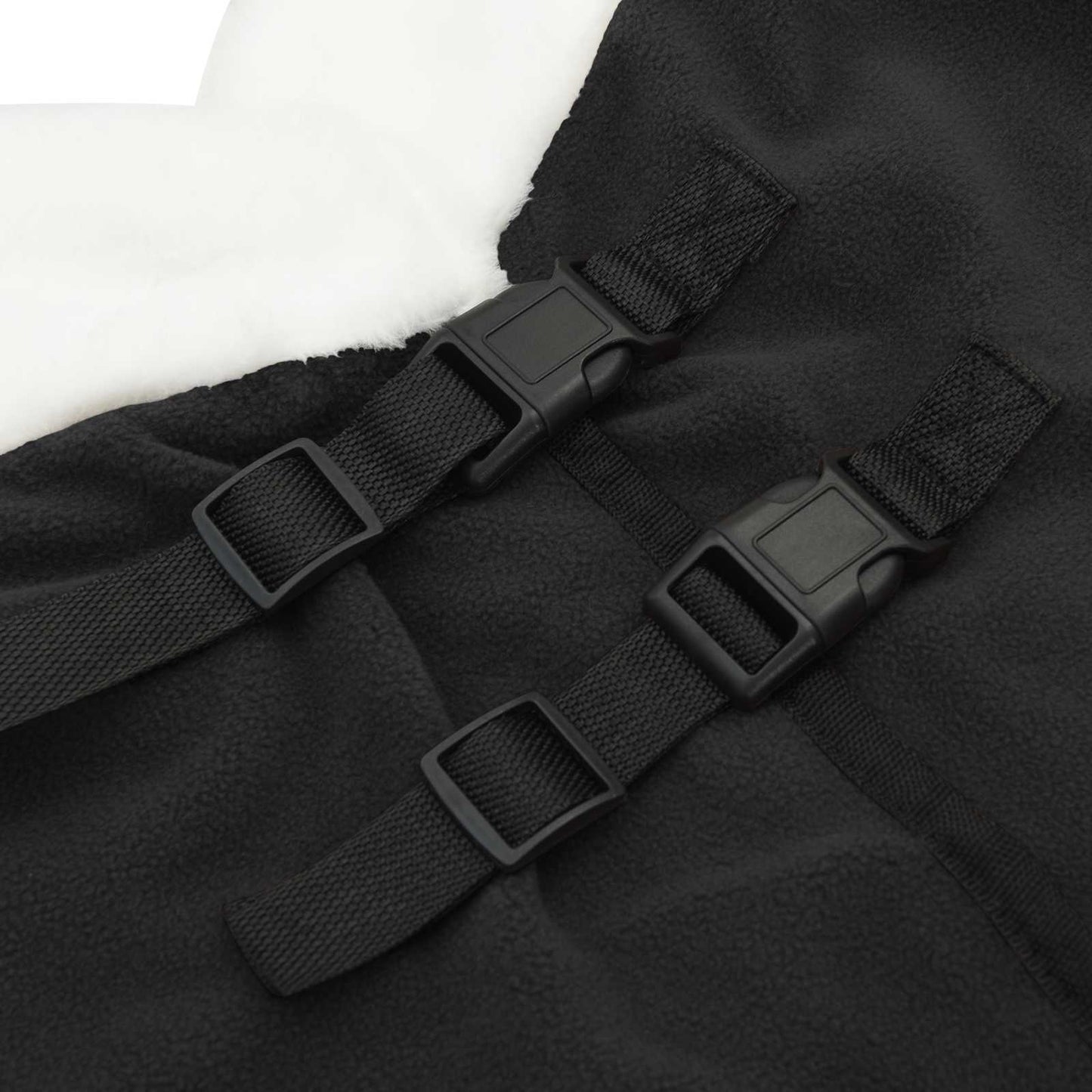 Paardendeken Zwart 135 cm Polar fleece