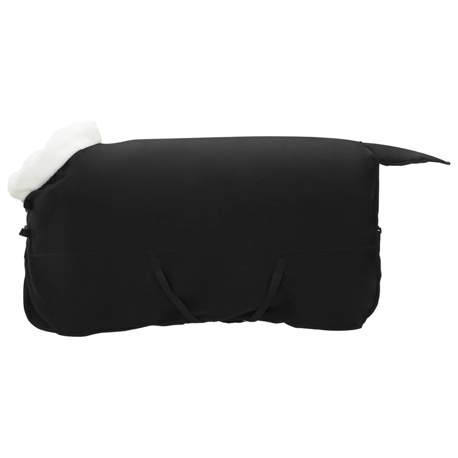 Paardendeken Zwart 135 cm Polar fleece