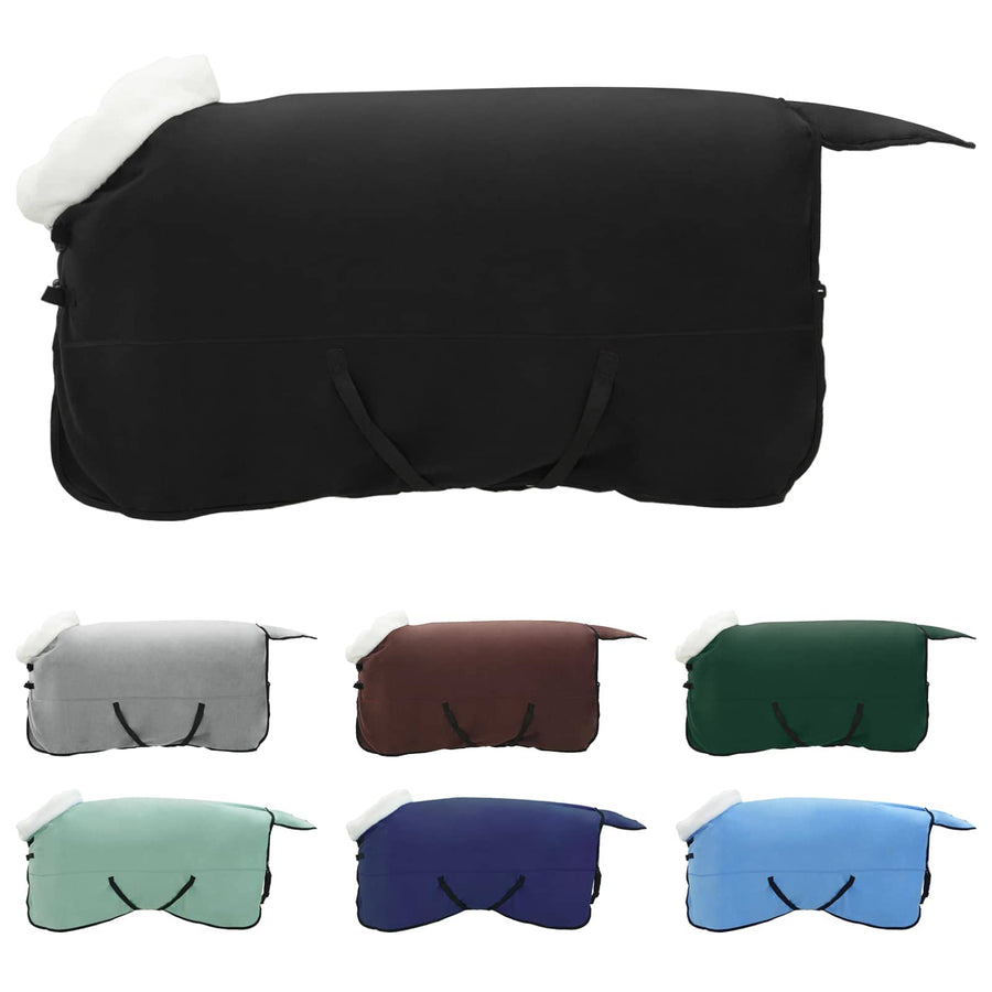 Paardendeken Zwart 145 cm Polar fleece