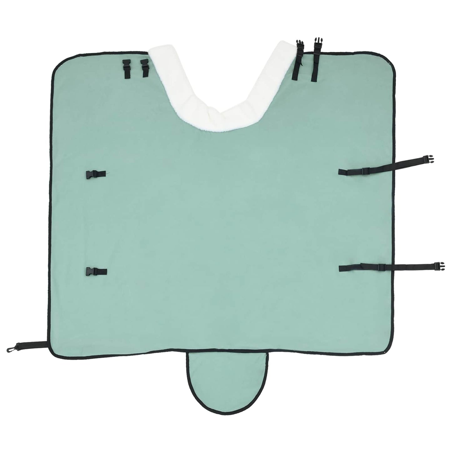Paardendeken Volledig Donkergroen 85 cm Polar fleece