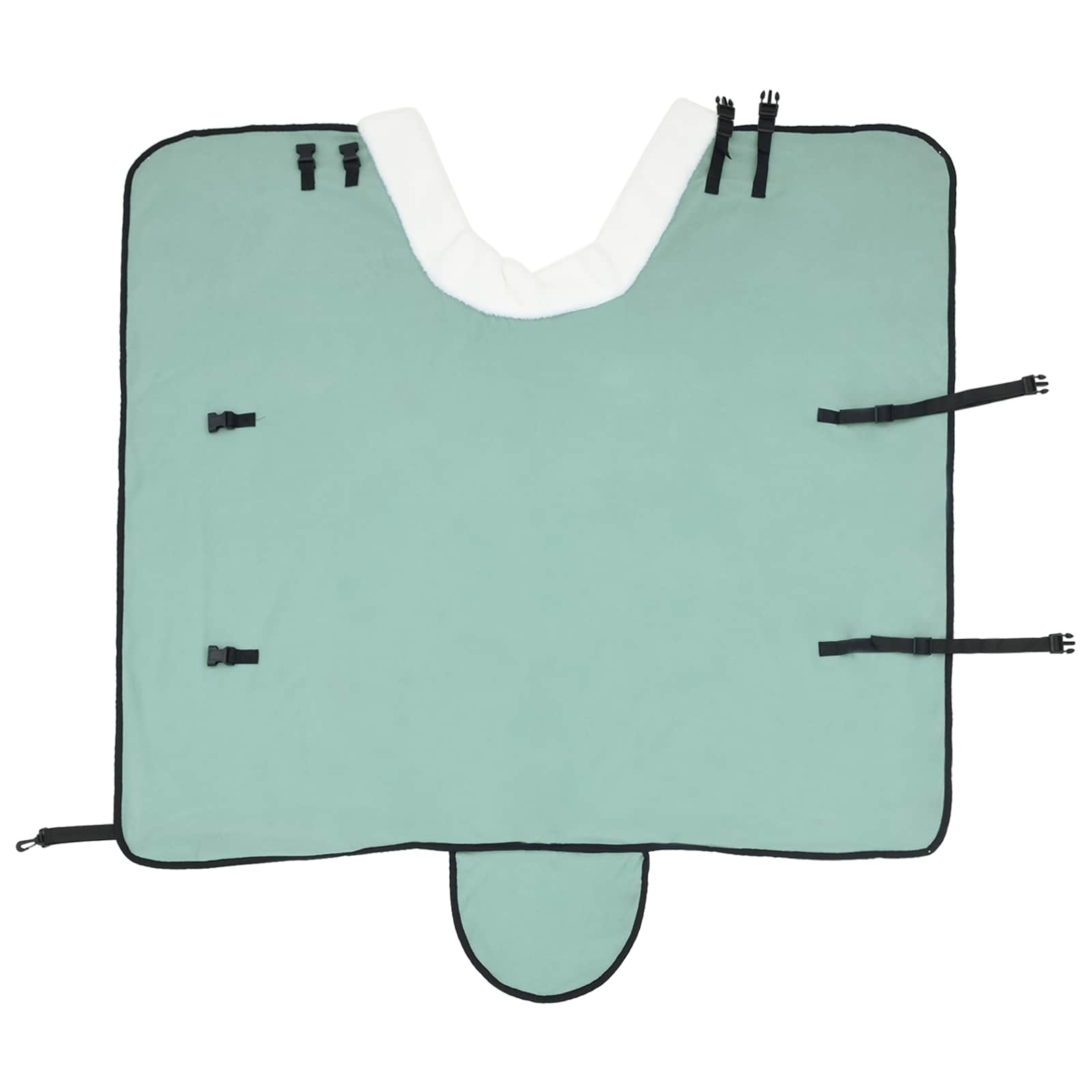 Paardendeken Volledig Donkergroen 85 cm Polar fleece