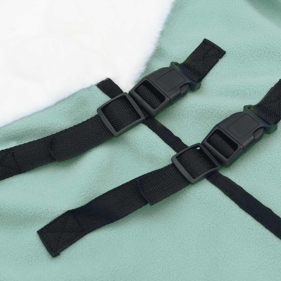 Paardendeken Volledig Donkergroen 95 cm Polar fleece
