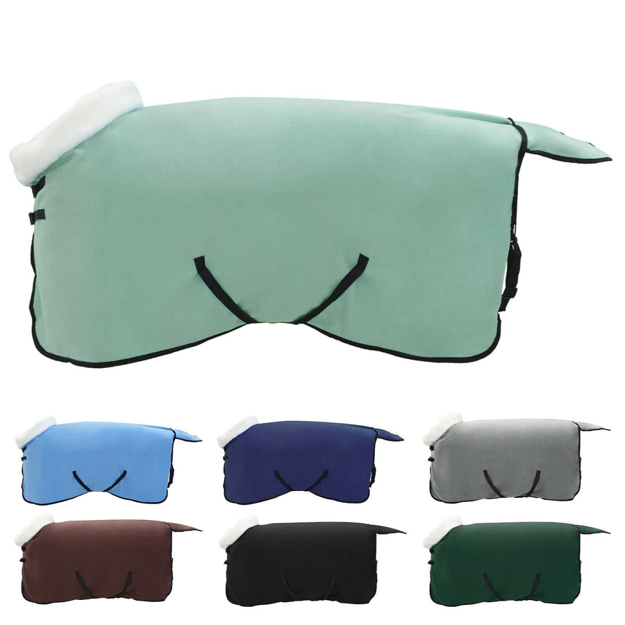 Paardendeken Volledig Donkergroen 105 cm Polar fleece