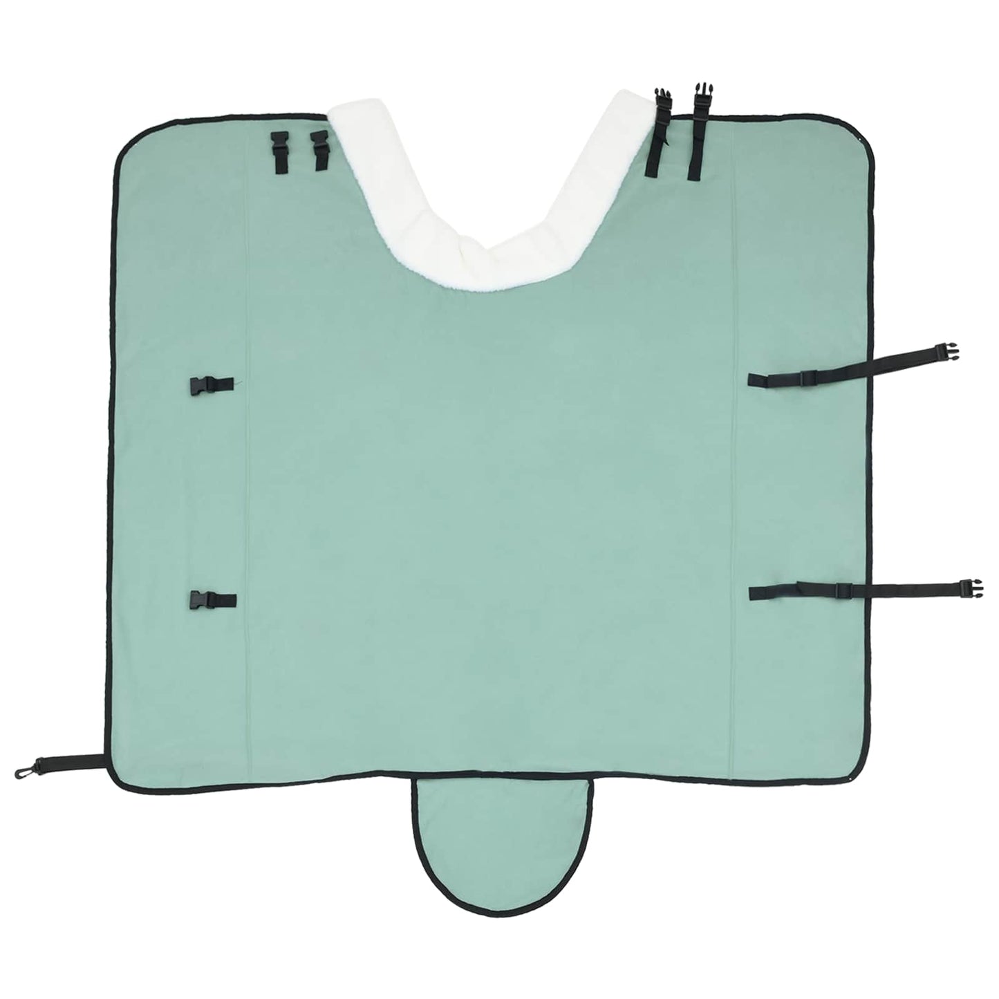 Paardendeken Volledig Donkergroen 155 cm Polar fleece