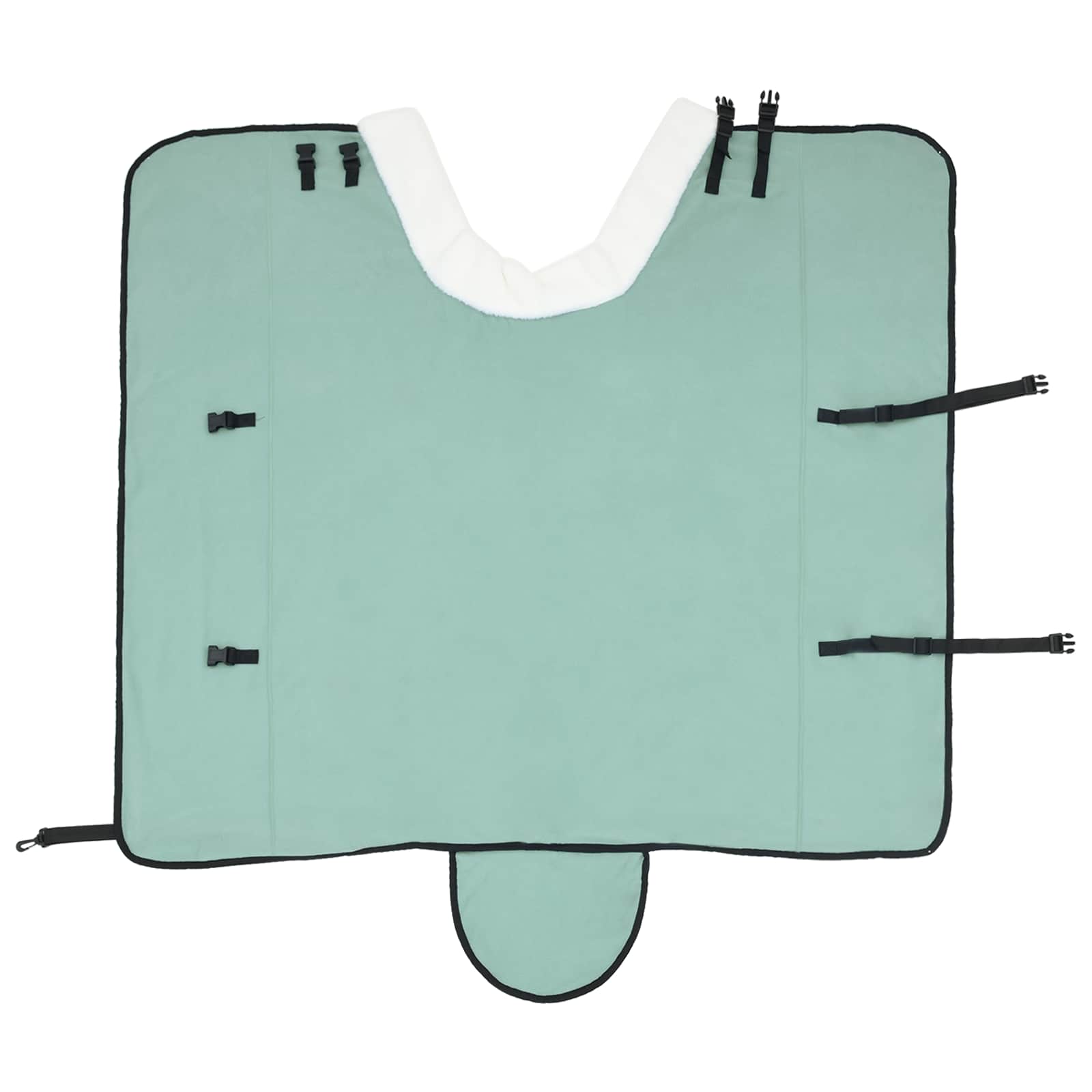 Paardendeken Volledig Donkergroen 155 cm Polar fleece