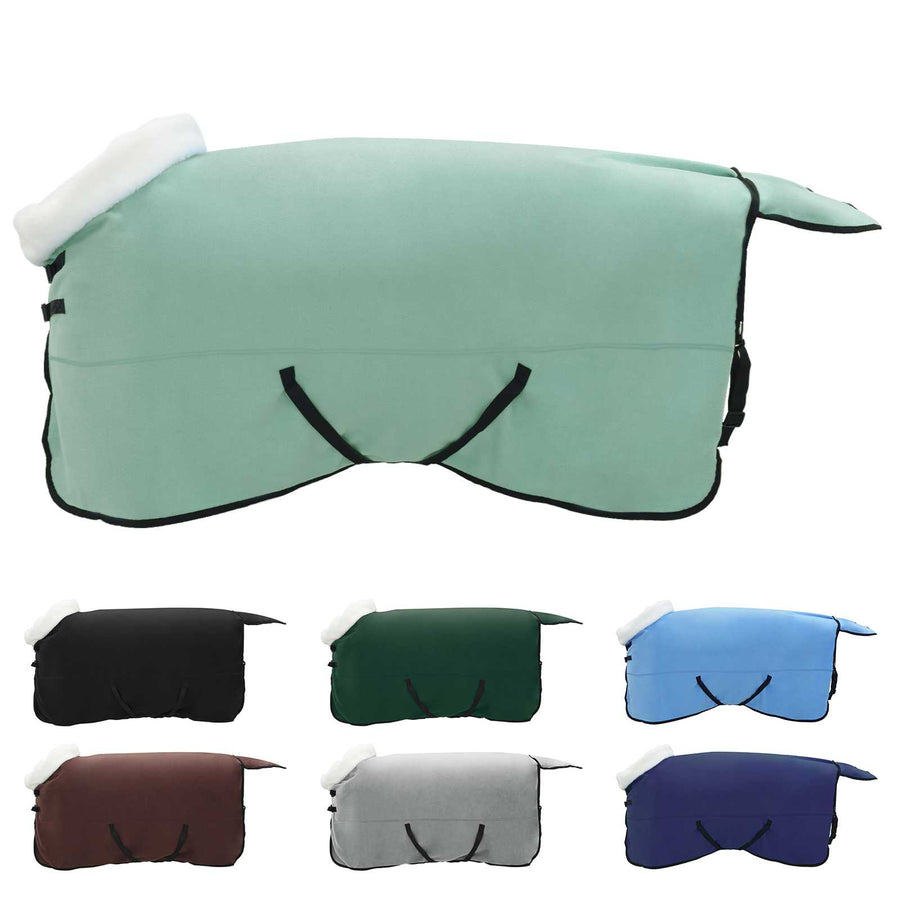 Paardendeken Volledig Donkergroen 165 cm Polar fleece