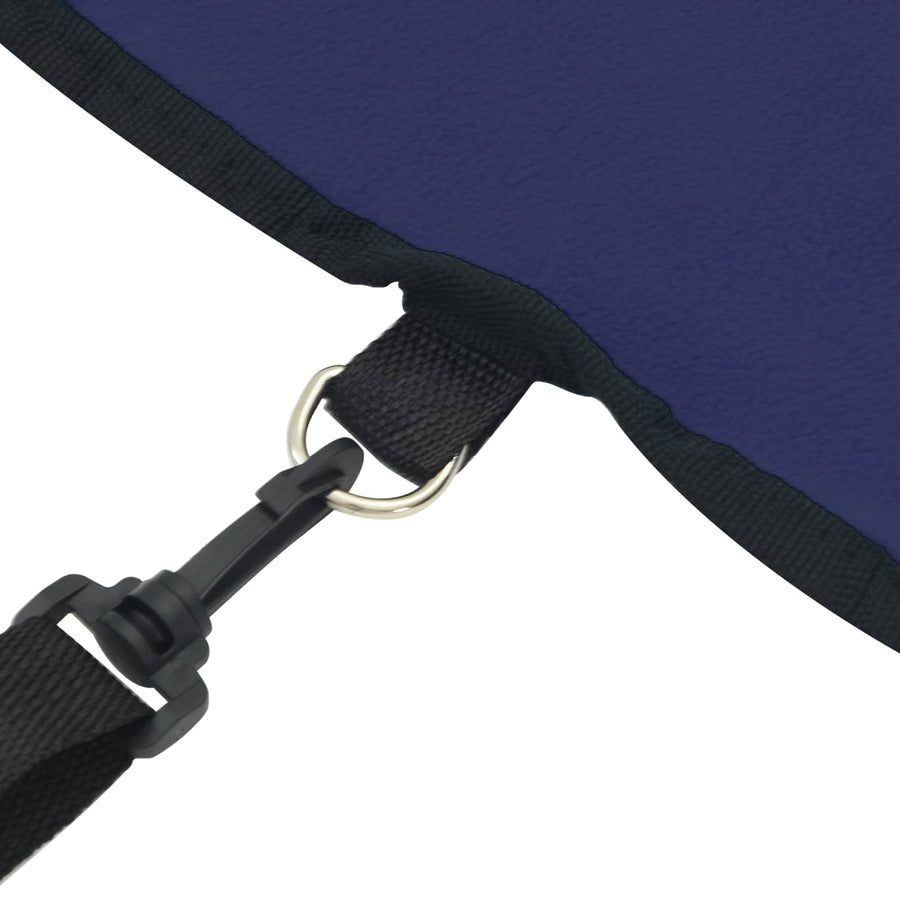 Paardendeken Marineblauw 115 cm Polar fleece