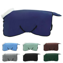 Paardendeken Marineblauw 115 cm Polar fleece