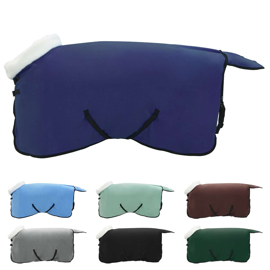 Paardendeken Marineblauw 115 cm Polar fleece