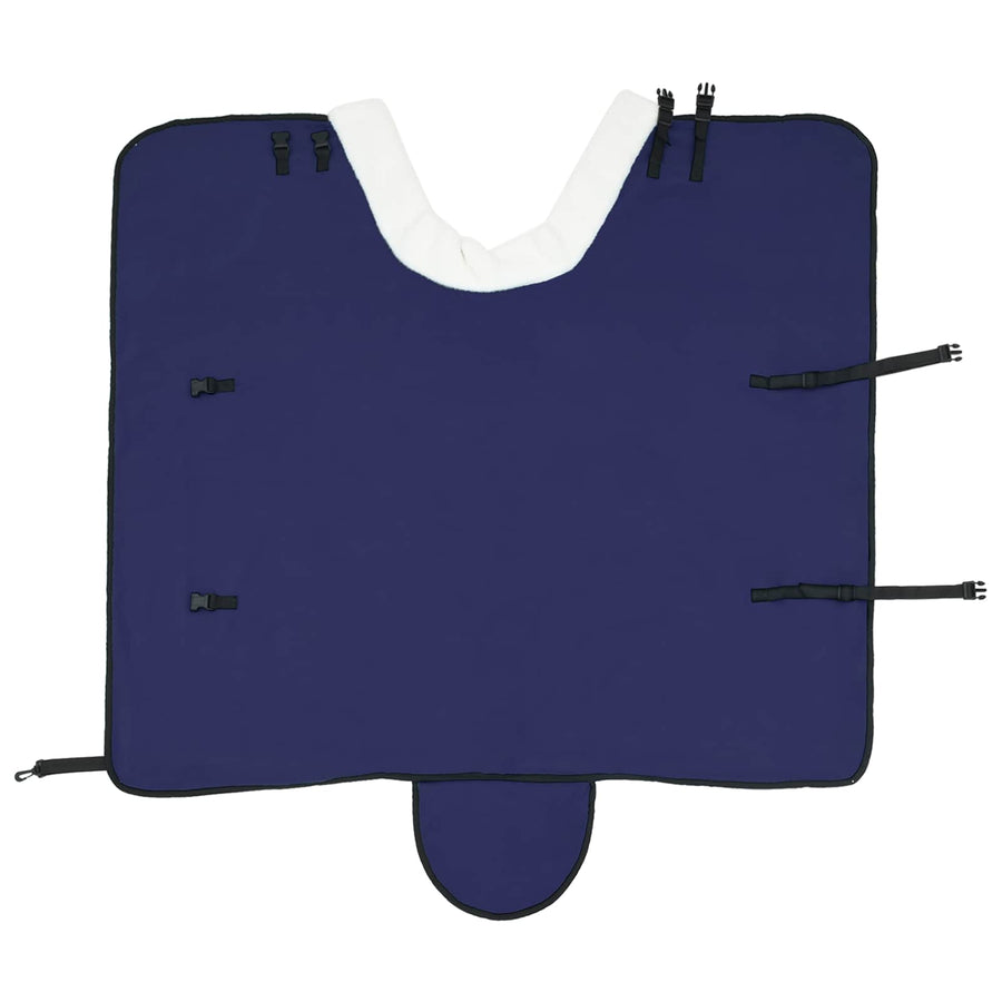 Paardendeken Marineblauw 115 cm Polar fleece