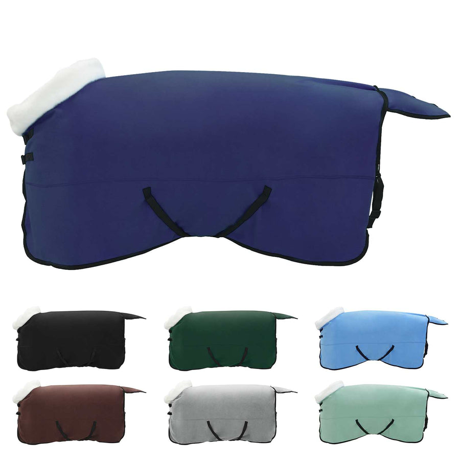 Paardendeken Marineblauw 165 cm Polar fleece
