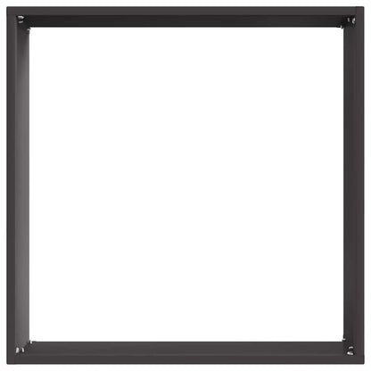 Tuinrand Zwart 40 x 40 x 13 cm Staal