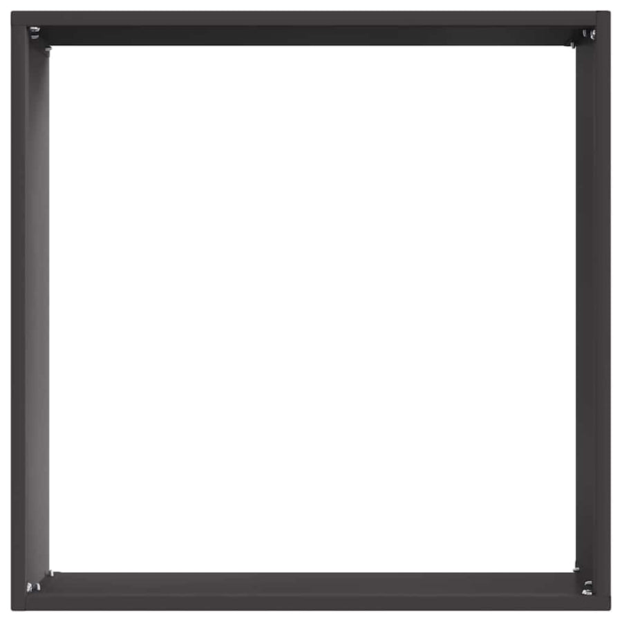 Tuinrand Zwart 40 x 40 x 13 cm Staal