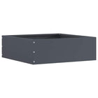 Garden Edging Anthracite 40 x 40 x 13 cm Steel