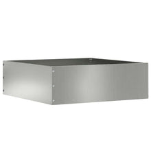 Tuinrand Zilver 40 x 40 x 13 cm Gegalvaniseerd staal