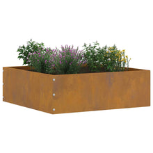Tuinrand Roestig 40 x 40 x 13 cm Cortenstaal