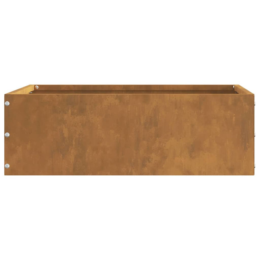 Tuinrand 6 pcs Roestig 40 x 40 x 13 cm Cortenstaal