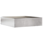Garden Edging Silver 50 x 50 x 13 cm Stainless steel