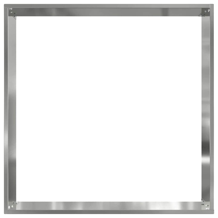 Tuinrand Zilver 50 x 50 x 13 cm Gegalvaniseerd staal