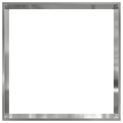 Tuinrand 6 pcs Zilver 50 x 50 x 13 cm Gegalvaniseerd staal