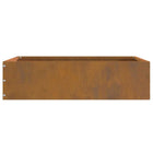 Garden Edging Rusty 50 x 50 x 13 cm Corten Steel