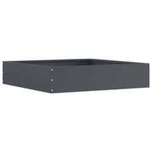 Tuinrand Antraciet 60 x 60 x 13 cm Staal
