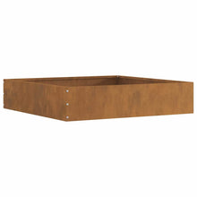 Tuinrand Roestig 60 x 60 x 13 cm Cortenstaal