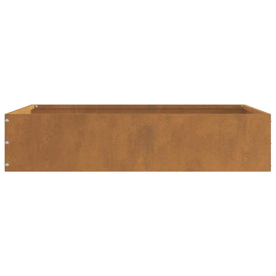 Tuinrand Roestig 60 x 60 x 13 cm Cortenstaal