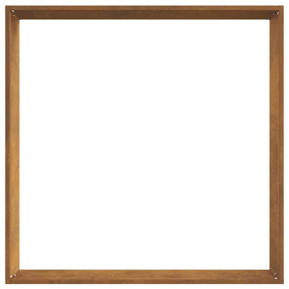 Tuinrand Roestig 60 x 60 x 13 cm Cortenstaal