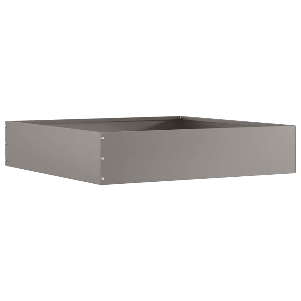 Tuinrand 6 pcs Roestig 60 x 60 x 13 cm Cortenstaal