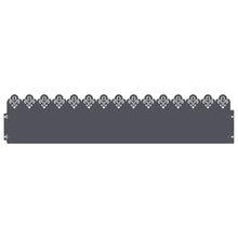 Gazonranden 30 pcs Antraciet 103 x 0,05 x 22 cm Staal
