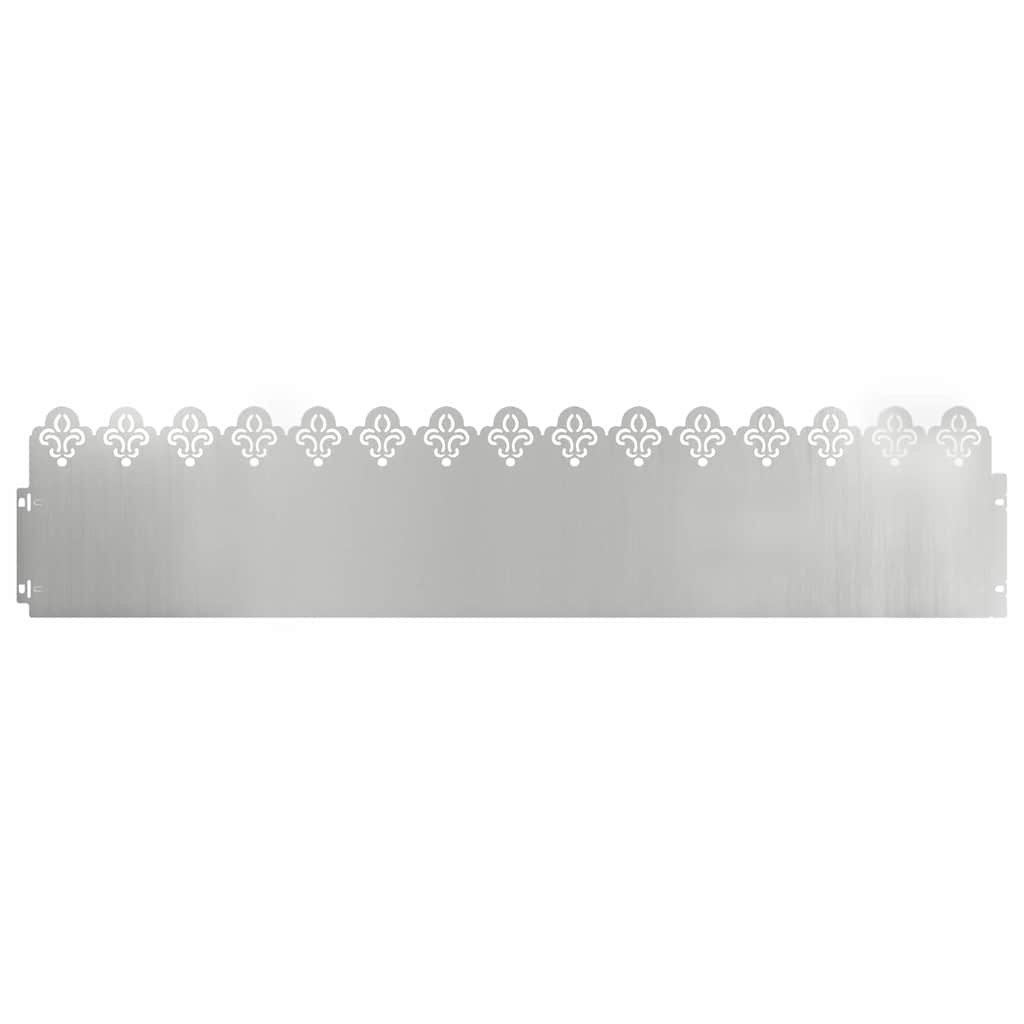 Gazonranden 30 pcs Zilver 103 x 0,05 x 22 cm