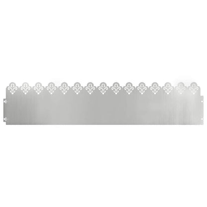 Gazonranden 30 pcs Zilver 103 x 0,05 x 22 cm